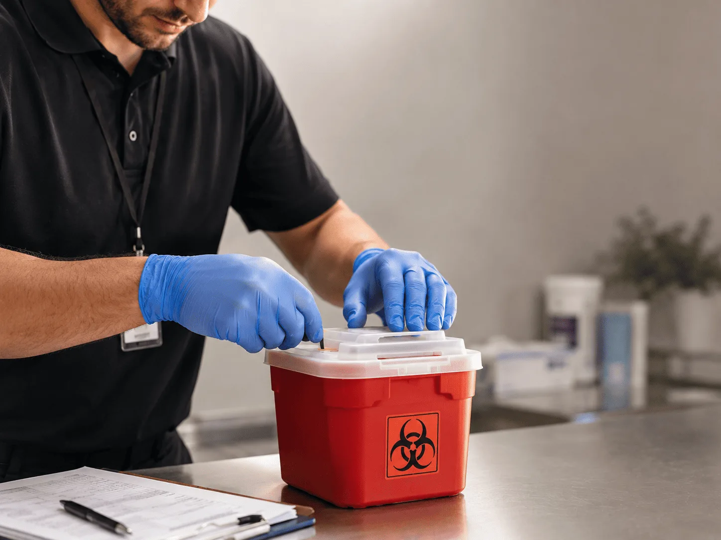 Why choose Sharps Waste Disposal in Bickmore, WV